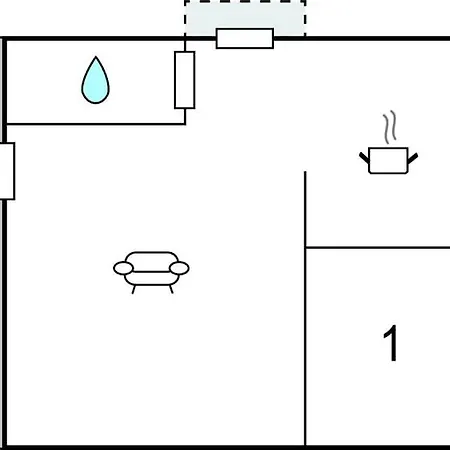 Two-bedroom With A Fireplace 05 Дом отдыха *